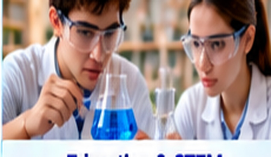 Students performing chemistry experiment